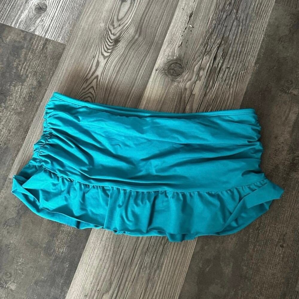 Apt 9 turquoise blue swim skirt bottoms